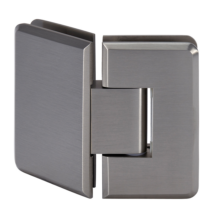 CRL Cologne 045 Series Brushed Nickel 135&amp;#176; Glass-to-Glass Hinge | C0L045BN