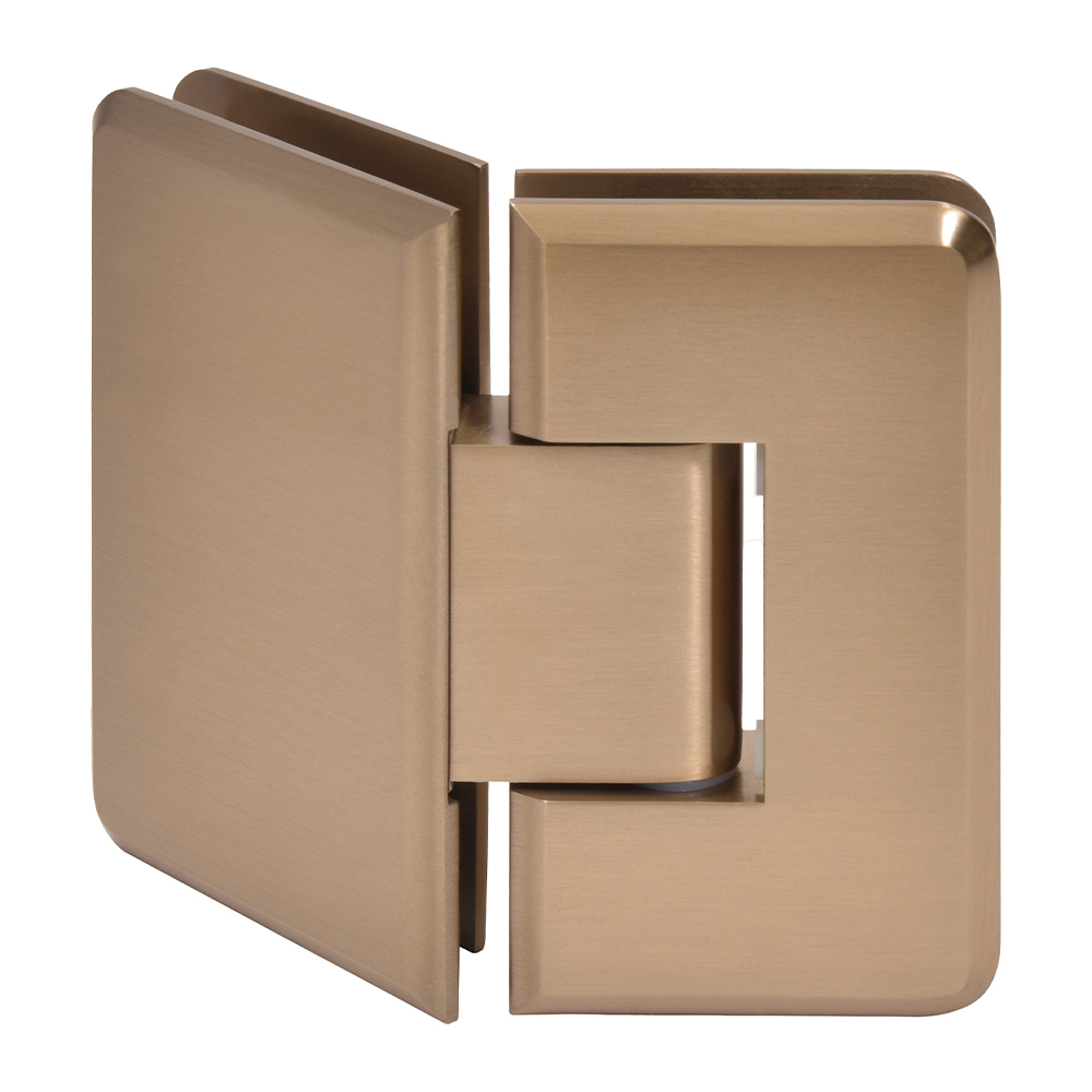 CRL Cologne 045 Series Dark Brushed Bronze 135&amp;#176; Glass-to-Glass Hinge | C0L045DBBZ