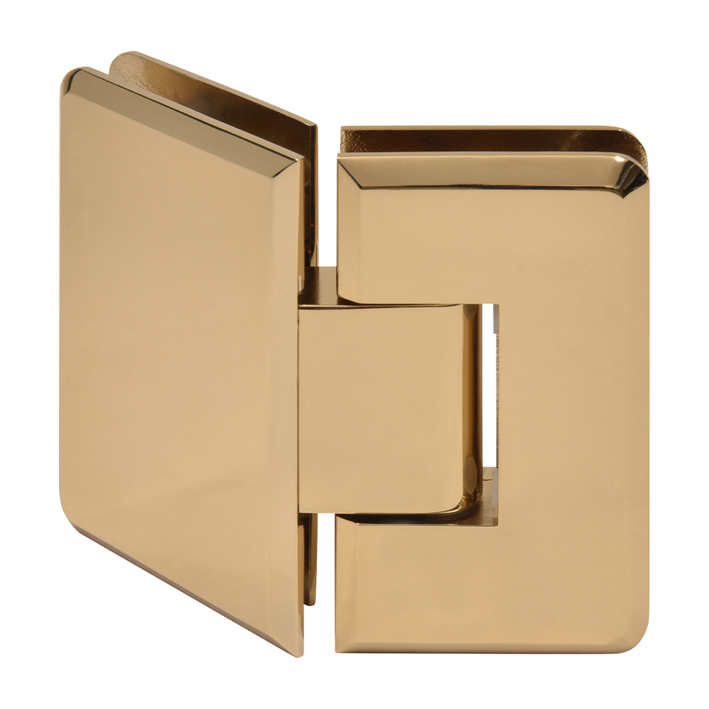 CRL Cologne 045 Series French Gold 135&amp;#176; Glass-to-Glass Hinge | C0L045FG