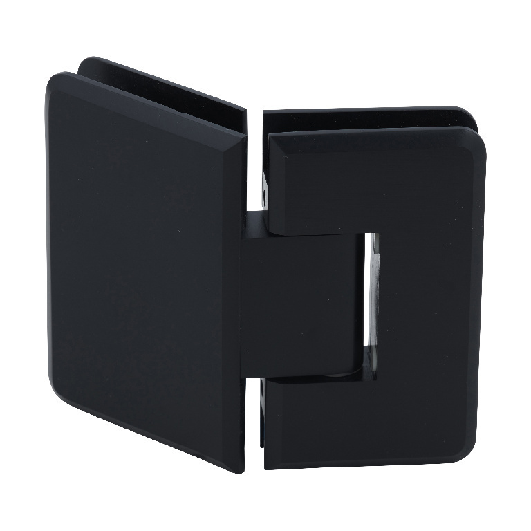 CRL Cologne 045 Series Matte Black 135&amp;#176; Glass-to-Glass Hinge | C0L045MBL