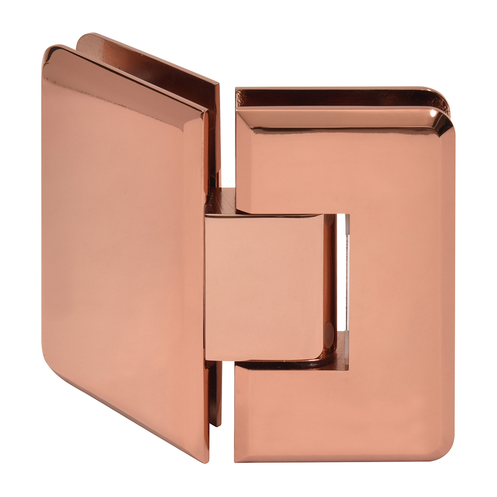 CRL Cologne 045 Series Rose Gold 135&amp;#176; Glass-to-Glass Hinge | C0L045RG