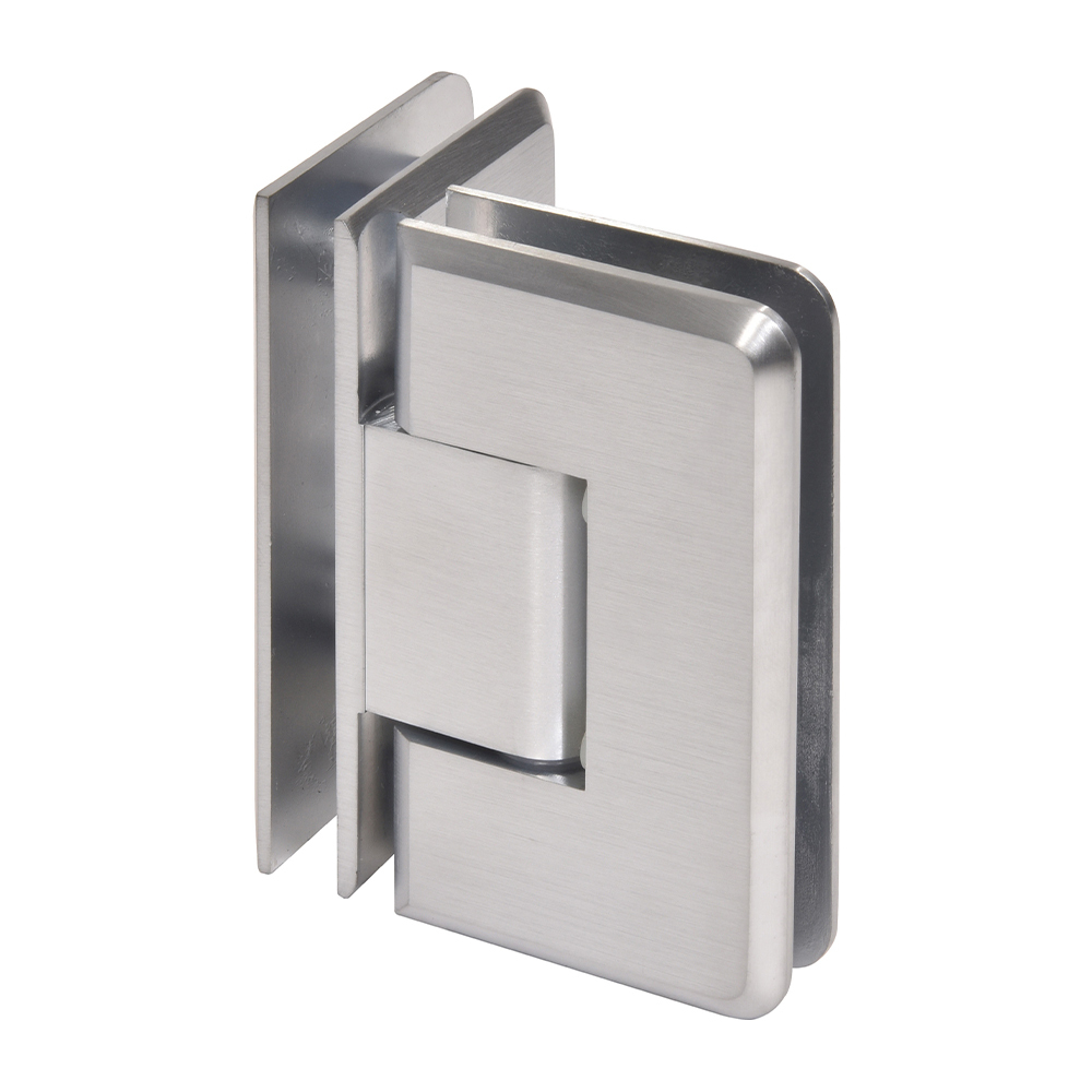 CRL Cologne 092 Series Brushed Chrome 90&amp;#176; Glass-to-Glass Hinge | C0L092BCH