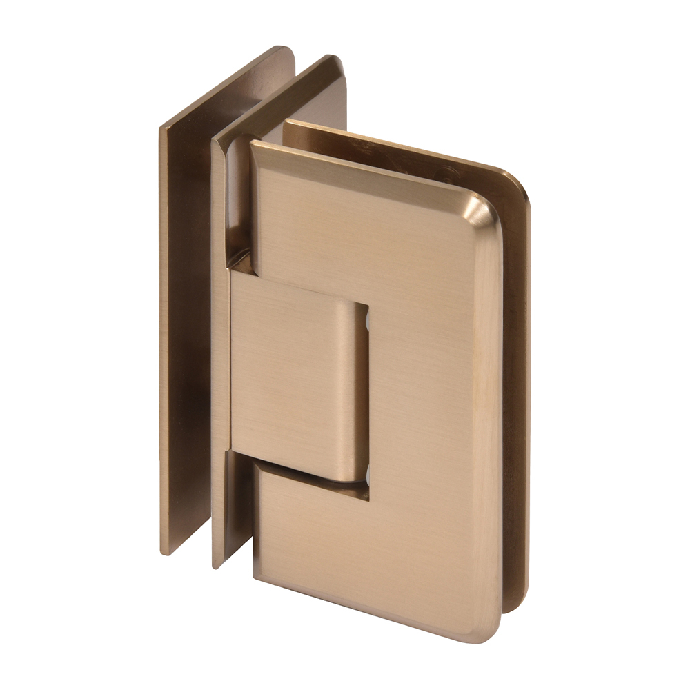 CRL Cologne 092 Series Dark Brushed Bronze 90&amp;#176; Glass-to-Glass Hinge | C0L092DBBZ