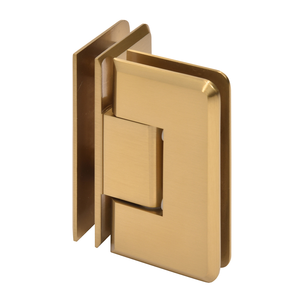 CRL Cologne 092 Series Modern Gold 90&amp;#176; Glass-to-Glass Hinge | C0L092MG