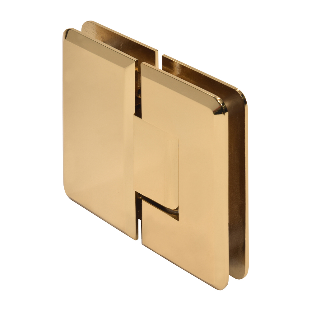CRL Cologne 180 Series French Gold 180&#176; Glass-to-Glass Hinge | C0L180FG