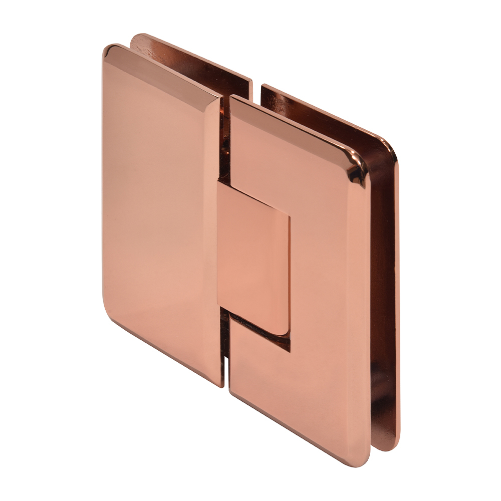 CRL Cologne 180 Series Rose Gold 180&#176; Glass-to-Glass Hinge | C0L180RG