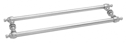 CRL Polished Chrome Colonial Style 18&quot; Back-to-Back Towel Bar | C0L18X18CH