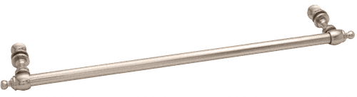 CRL Polished Nickel 24&quot; Colonial Style Single-Sided Towel Bar | C0L24PN