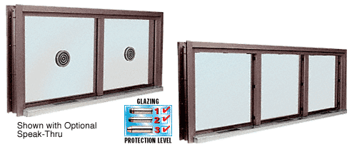 C.R. Laurence CRL Duranodic Bronze Aluminum Clamp-On Frame Multi-Lite Window | C0SWDU