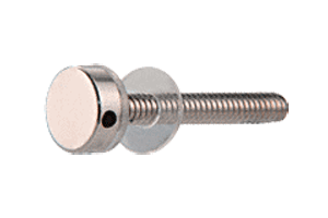C.R. Laurence CRL Polished Stainless Standoff Cap Assembly for 1/2&quot; Standoff Bases  | CAP12PS