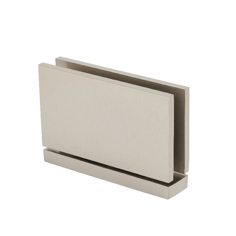CRL Cardiff Series Brushed Nickel Top or Bottom  Mount Hinge | CAR01BN
