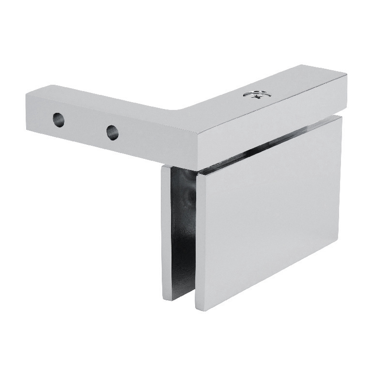 CRL Cardiff Series Polished Chrome Left Hand Mount Hinge | CAR05LCH