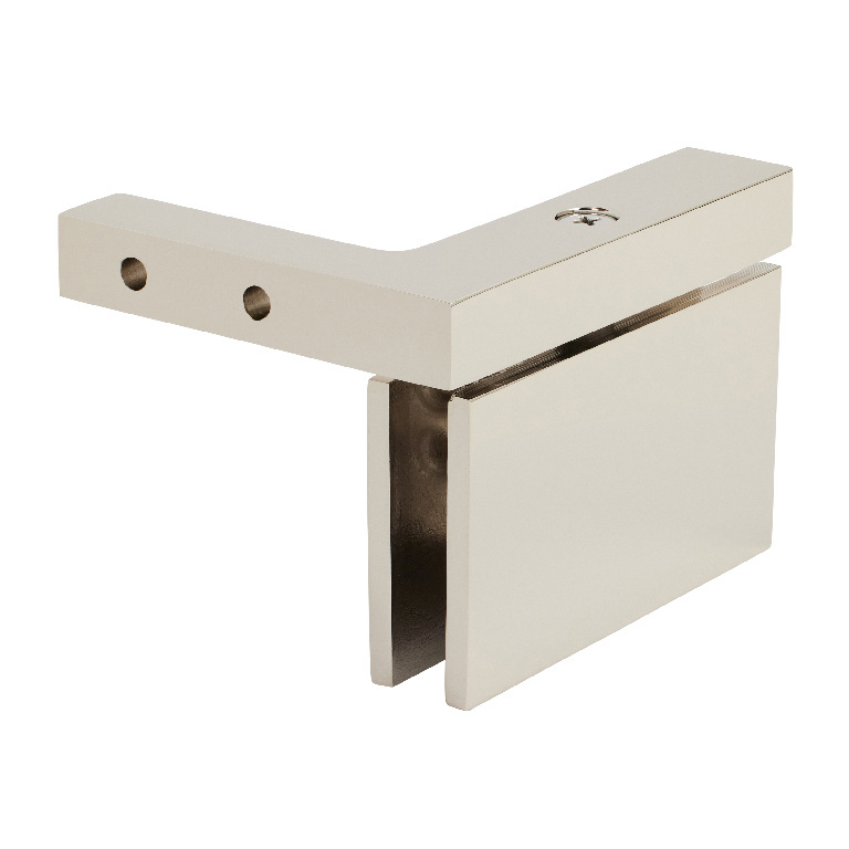 CRL Cardiff Series Polished Nickel Left Hand Mount Hinge | CAR05LPN