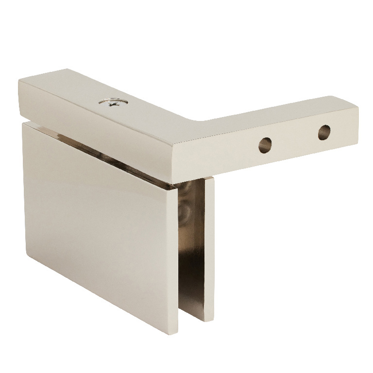 CRL Cardiff Series Polished Nickel Right Hand Mount Hinge | CAR05RPN