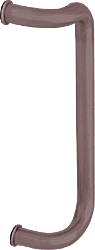 C.R. Laurence CRL Duranodic Bronze 10&quot; Single Offset Door Pull | CD10DU