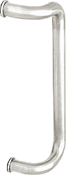 C.R. Laurence CRL Polished Stainless Finish 8&quot; Single Offset Door Pull | CD8PS