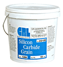 C.R. Laurence CRL 120 Grit Silicon Carbide Grain - 10 Lbs | CG120X