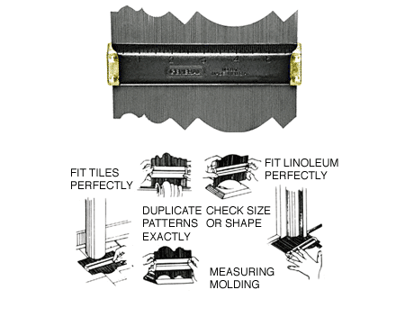 C.R. Laurence CRL Contour Gauge | CG6