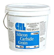 C.R. Laurence CRL 80 Grit Silicon Carbide Grain - 10 Lbs | CG80X