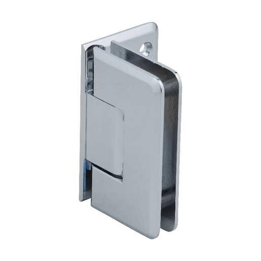 CRL Polished Chrome Cologne 044 Series Wall Mount Offset Back Plate Hinge | C0L044CH