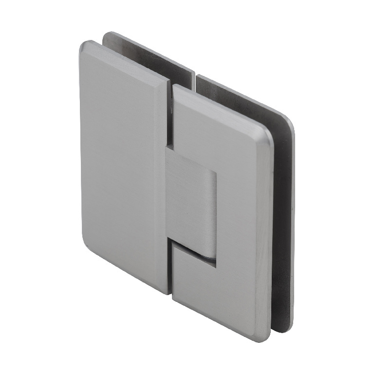 CRL Cologne 180 Series Brushed Nickel 180&amp;#176; Glass-to-Glass Hinge | C0L180BN
