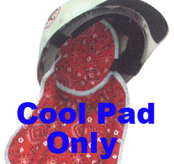 Velcro Cool Pad, Assorted Bandana Print | CPV244