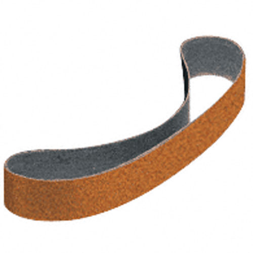 C.R. Laurence CRL 1-1/8&quot; x 21&quot; Cork Polishing Belt - 5 Belts | CRL118X21C0RK
