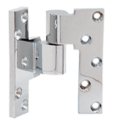 C.R. Laurence CRL Polished Chrome 3/4&quot; Offset Intermediate Left Hand Pivot  | CRL19LHPC
