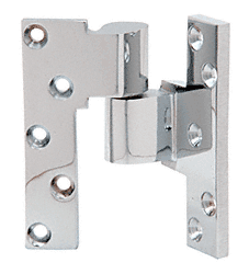 C.R. Laurence CRL Polished Chrome 3/4&quot; Offset Intermediate Right Hand Pivot  | CRL19RHPC