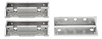 C.R. Laurence CRL Overhead Concealed Closer Mounting Clip Set | CRL8010FU