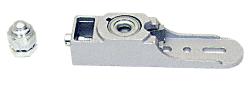 C.R. Laurence CRL Jackson Threshold Mounted Bottom Pivot Set for Use with 1-1/2 Inch Deep Bottom Door Rail for Side-Load Applications | 20944