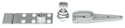 C.R. Laurence CRL Heavy-Duty Dual-Purpose Floor or Threshold Mounted Pivot for Use with 1&quot; Deep Bottom Door Rail Applications | CRL8010HDP