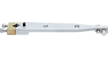 C.R. Laurence CRL Center-Hung Diamond Style Spindle Engagement End-Load Arm Assembly for 5/8&quot; Depth Top Door Rail | CRL8010H
