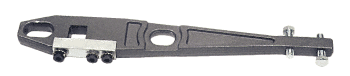 C.R. Laurence CRL Center-Hung Side-Load Arm Assembly for 1/2&quot; Depth Top Rail | CRL8010S
