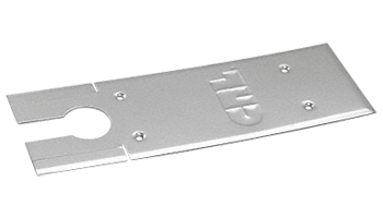 C.R. Laurence CRL Brushed Stainless Finish Closer Cover Plates for 8400 Series Floor Mounted Closer | CRL84CPBS