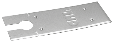 C.R. Laurence CRL Brushed Stainless Cover Plates for 8500 Series Floor Mounted Closer | CRL85CPBS