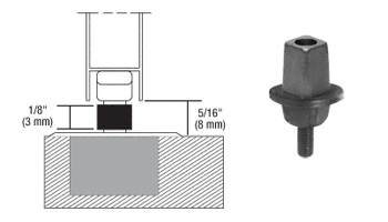 C.R. Laurence CRL &quot;Mab&quot; Type Spindle 1/8&quot; (3mm) Collar Height | CRL9050S3
