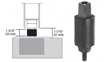 C.R. Laurence CRL &quot;Mab&quot; Type Spindle 1-5/16&quot; (33mm) Collar Height  | CRL9050S33