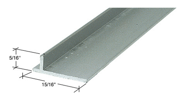C.R. Laurence CRL Aluminum Sliding Screen Door Rail - 72 in long | PLD1655