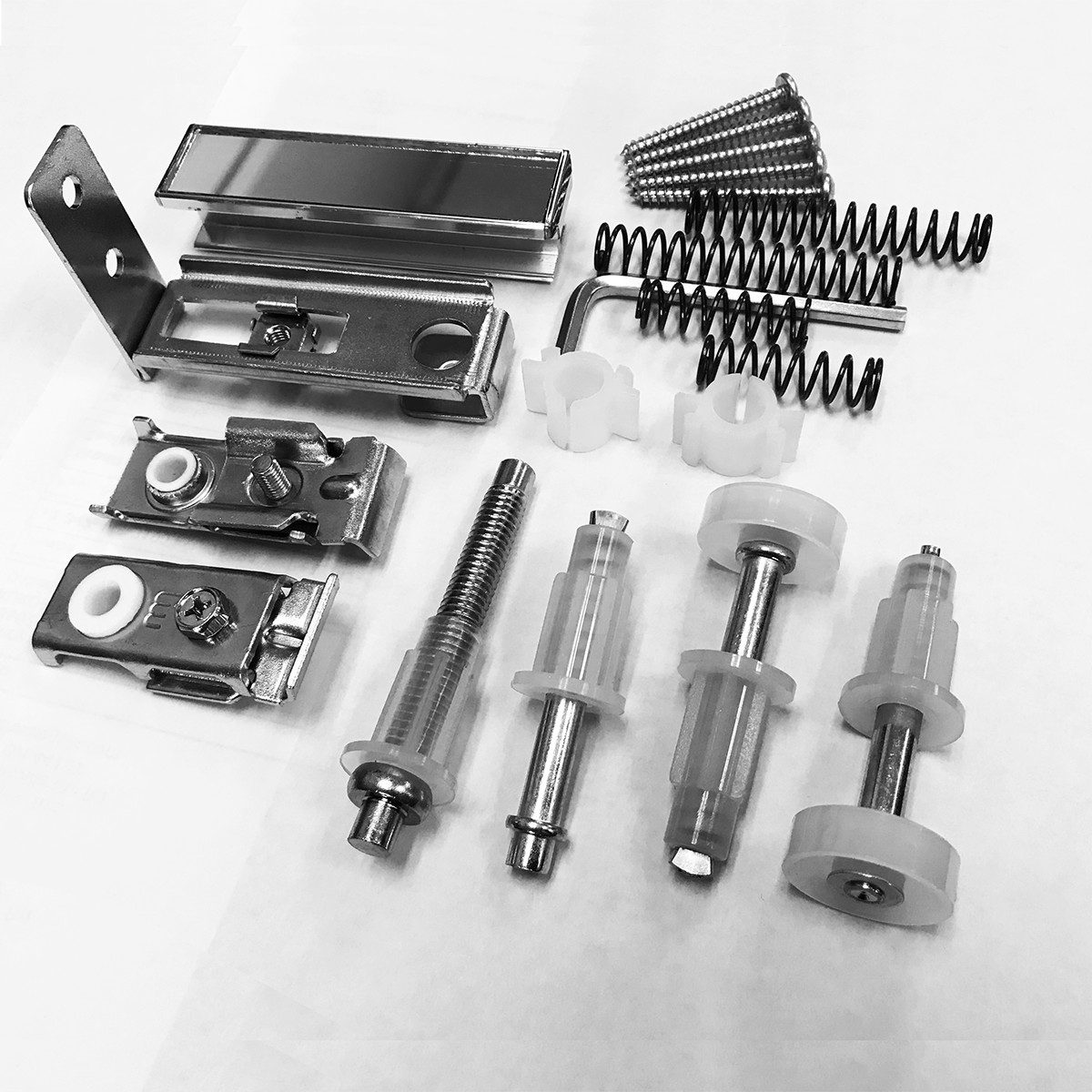 Bi-Fold Wardrobe / Closet Door Installation or Repair Hardware Kit | BFWCD