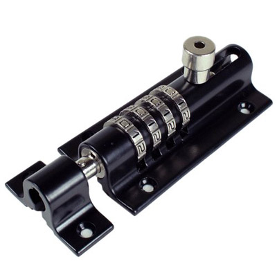 Combi Bolt Chrome Sliding Bolt Lock | TLKCB2000BL