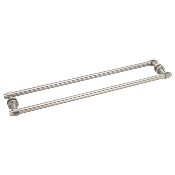Concerto 24&quot; Cuttable Back-to-Back Towel Bar - Brushed Nickel | C24DBLTBBN
