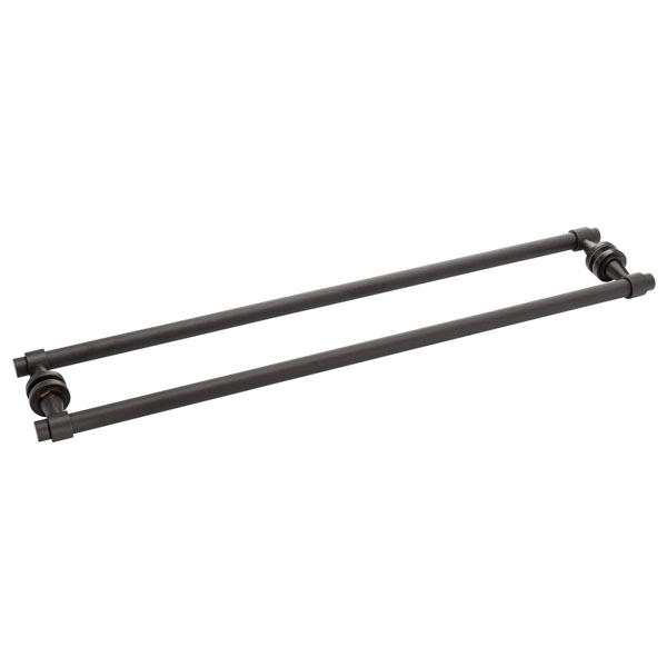 Concerto 24&quot; Cuttable Back-to-Back Towel Bar - Oil Rubbed Bronze (Medium) | C24DBLTBORBM