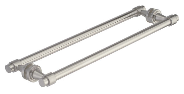 Concerto 24&quot; Cuttable Back-to-Back Towel Bar - Polished Chrome | C24DBLTBPC