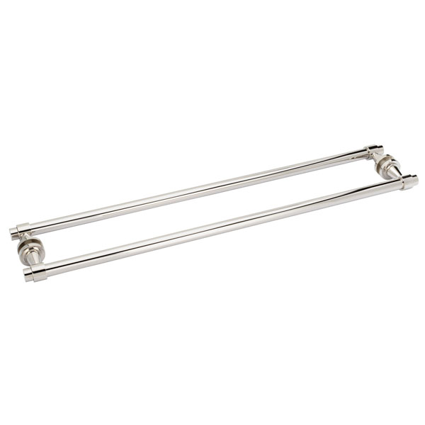 Concerto 24&quot; Cuttable Back-to-Back Towel Bar - Polished Nickel | C24DBLTBPN