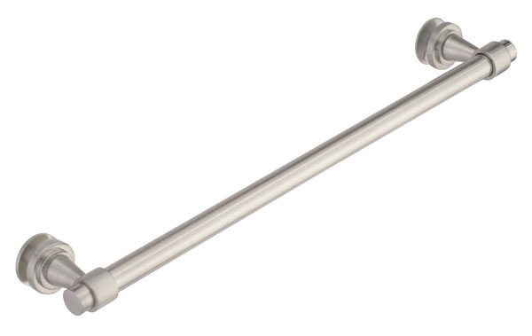 Concerto 24&quot; Cuttable Single-Sided Towel Bar - Brushed Nickel | N24SNGTBBN