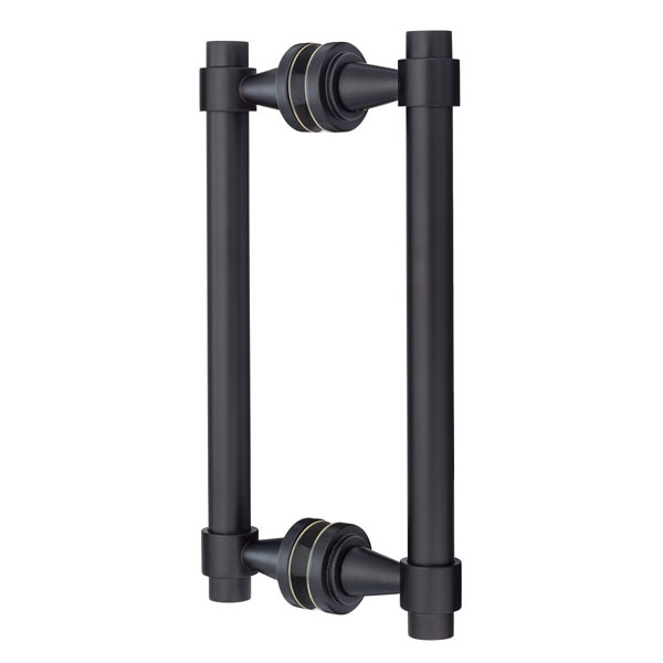 Concerto 8&quot; Back-to-Back Double Sided Pull - Matte Black | N8DPMB