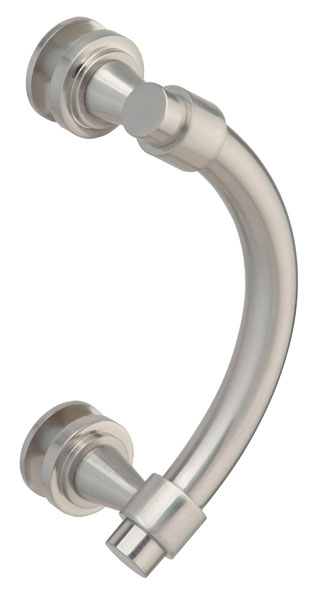 Concerto 8&quot; Center-to-Center Single Sided Offset Pull - Brushed Nickel | C8SOPBN