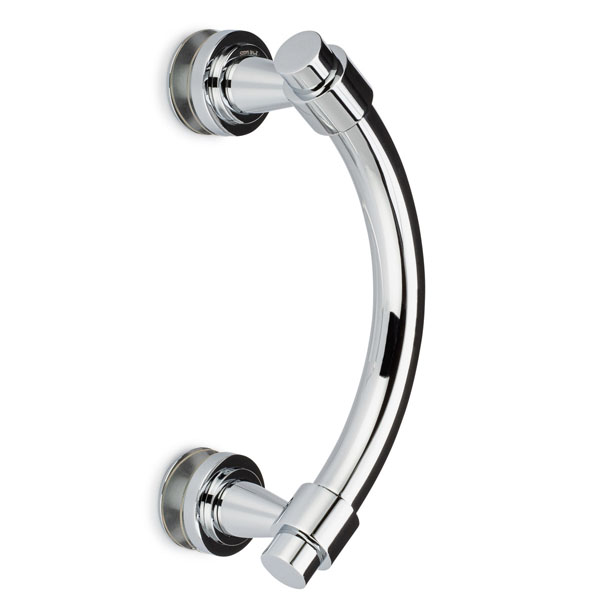Concerto 8&quot; Center-to-Center Single Sided Offset Pull - Polished Chrome | C8SOPPC