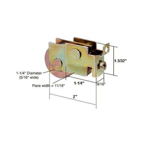 Sliding Patio Door Hardware | Patio Door Rollers | D1686 | D1686